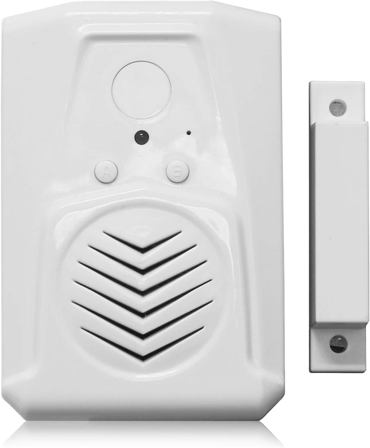 Wireless Door Sensor Alarm, Door Window Entry Alert Security Magnetic Sensor,Home Security Systems Electrical Door Magnetic Chimes,Refrigerator Door Switch Reminder DIY Voice