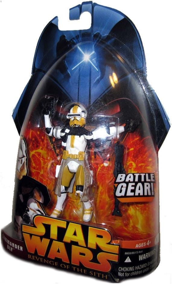 Star Wars E3 Revenge of The Sith Action Figure #57 Commander Bly (Battle Gear)