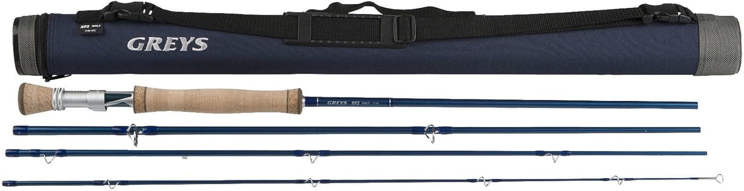 Greys XF 2 Saltwater #8 Fly Fishing Rod (4-Piece), 9-Feet