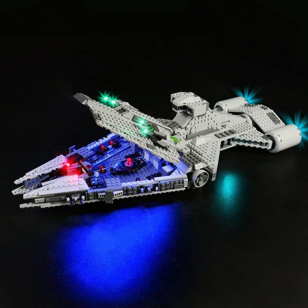 LMTIC Lighting Kit for Lego Imperial Light Cruiser 75315 Light Set Compatible with Lego 75315(NOT Included The Lego Sets)