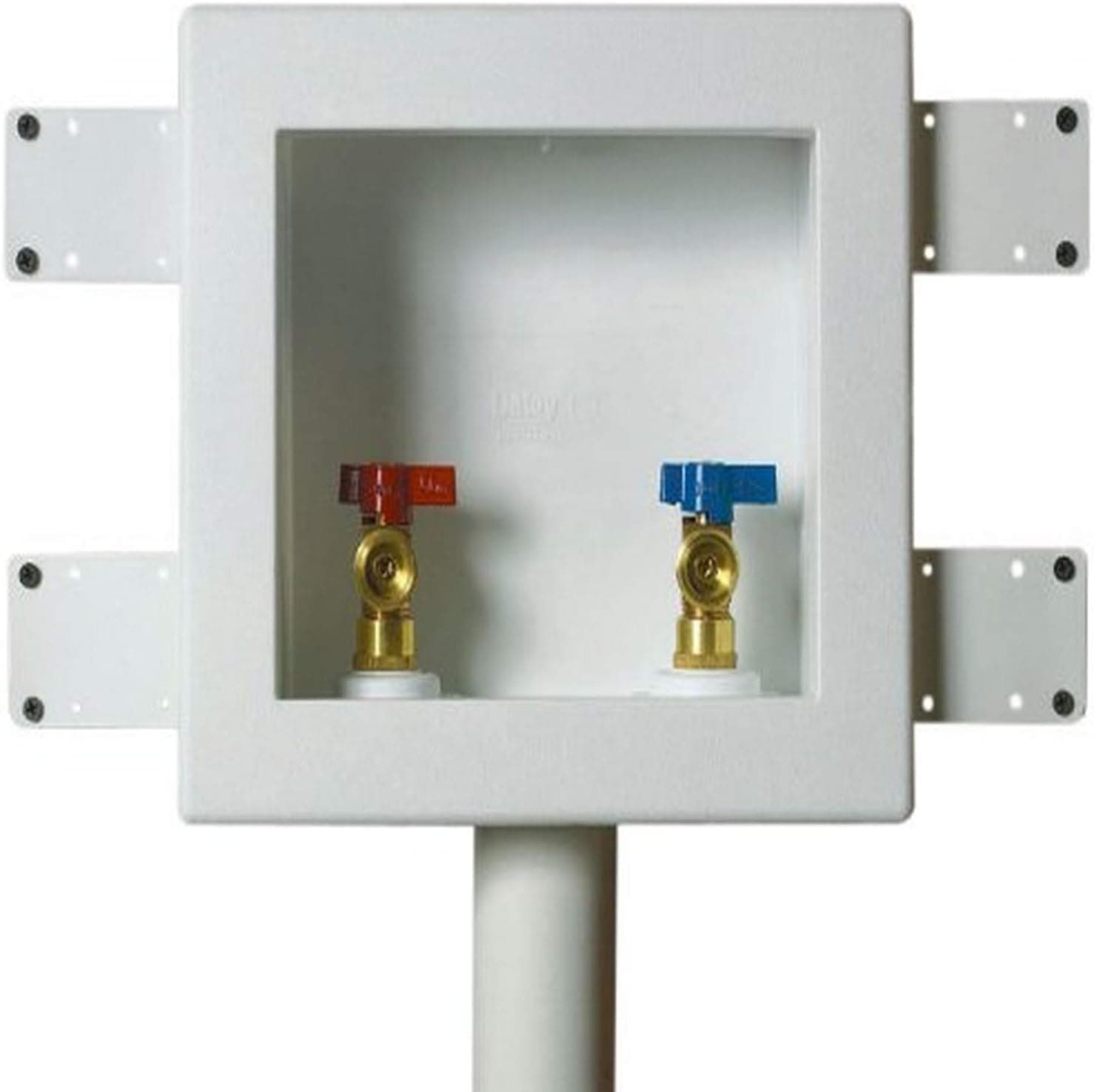 Oatey 38535 Sweat Standard Pack Single Lever Ball Valve, White