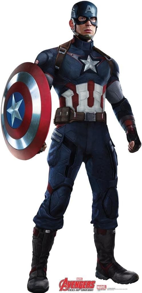 Captain America - Marvel's Avengers: Age of Ultron - Advanced Graphics Life Size Cardboard Standup