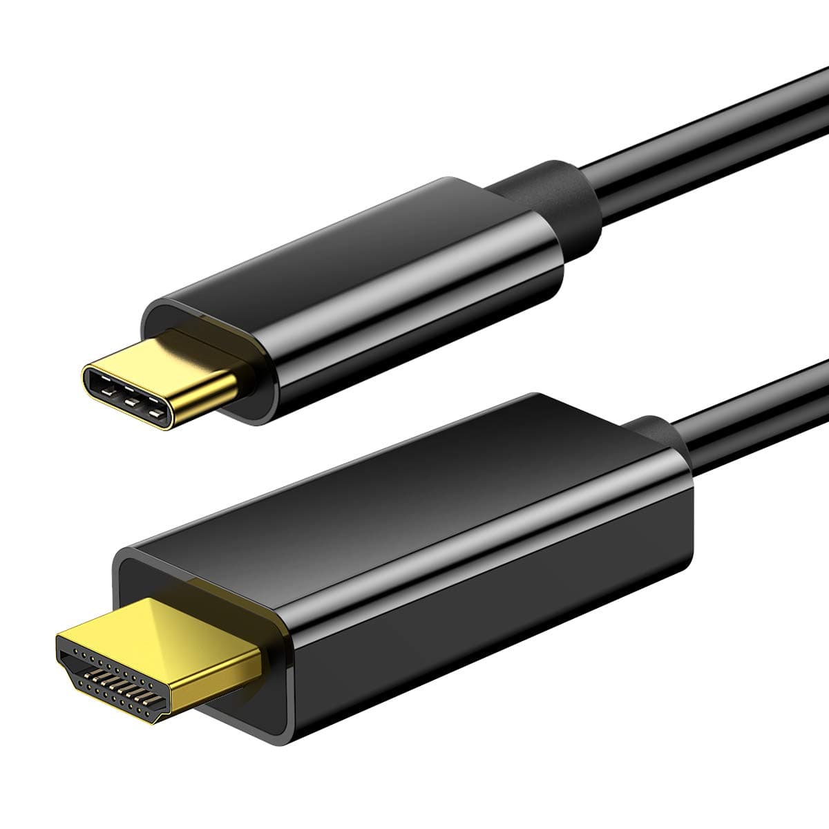 andobil MacBook HDMI Cable (4K@60HZ), USB C HDMi Cable, Gold Plated 3ft, Compatible with MacBook Pro 2019/2018, MacBook Air 2019/2018, iPad Pro, Samsung S10 and More