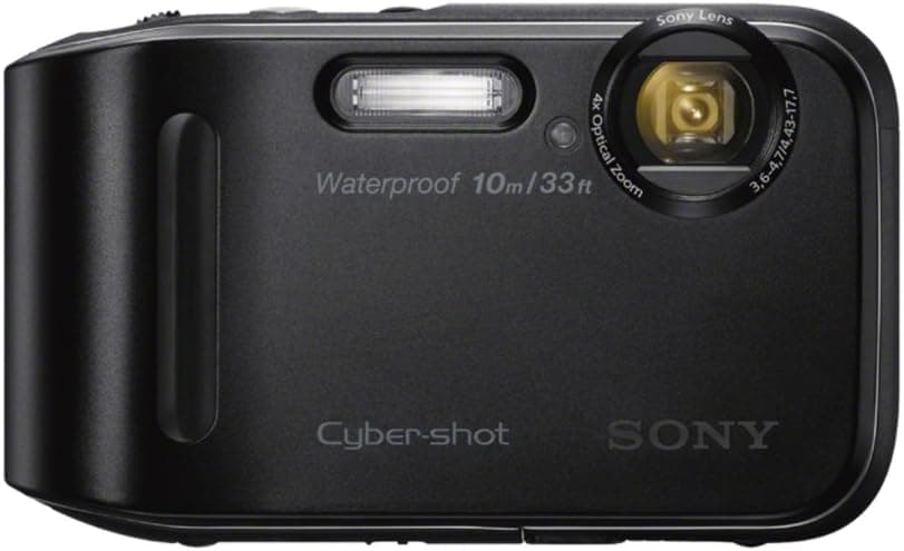 Sony DSC-TF1/B 16 MP Waterproof Digital Camera with 2.7-Inch LCD (Black) (OLD MODEL)