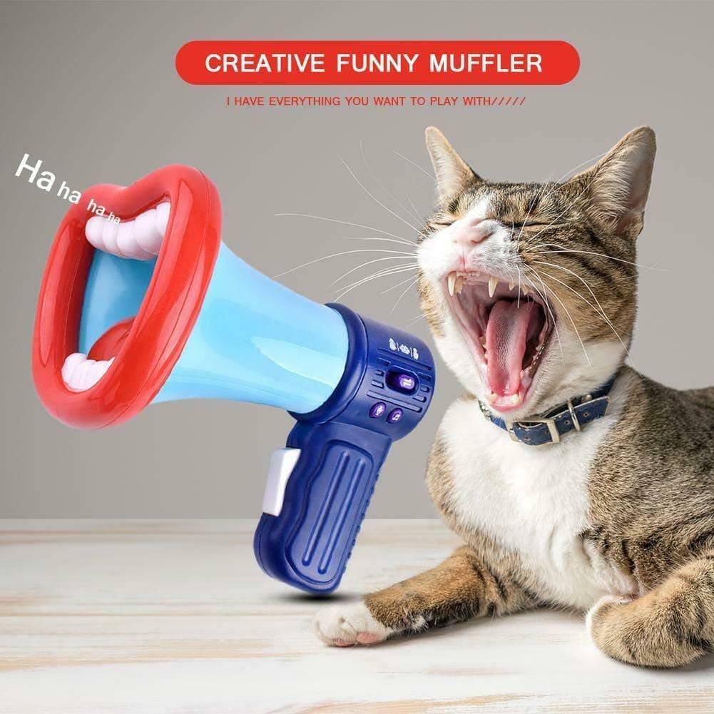 Kids Voice Changer Speaker Mic Vocal Big Mouth Funny Megaphone Recording Toys