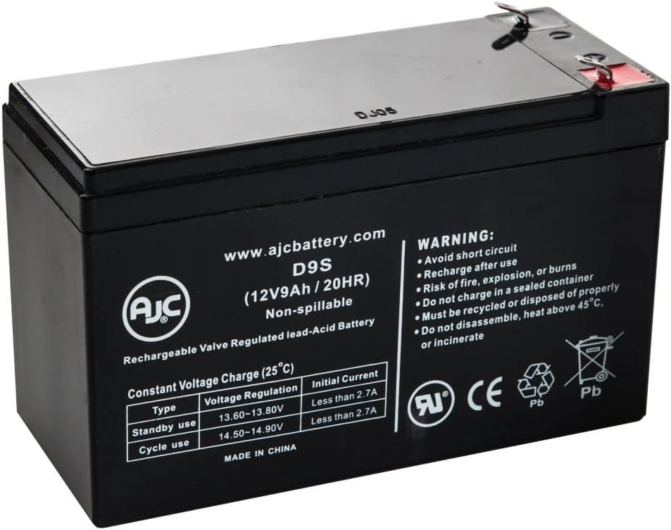 Minuteman MN525 12V 9Ah UPS Battery - This is an AJC Brand Replacement