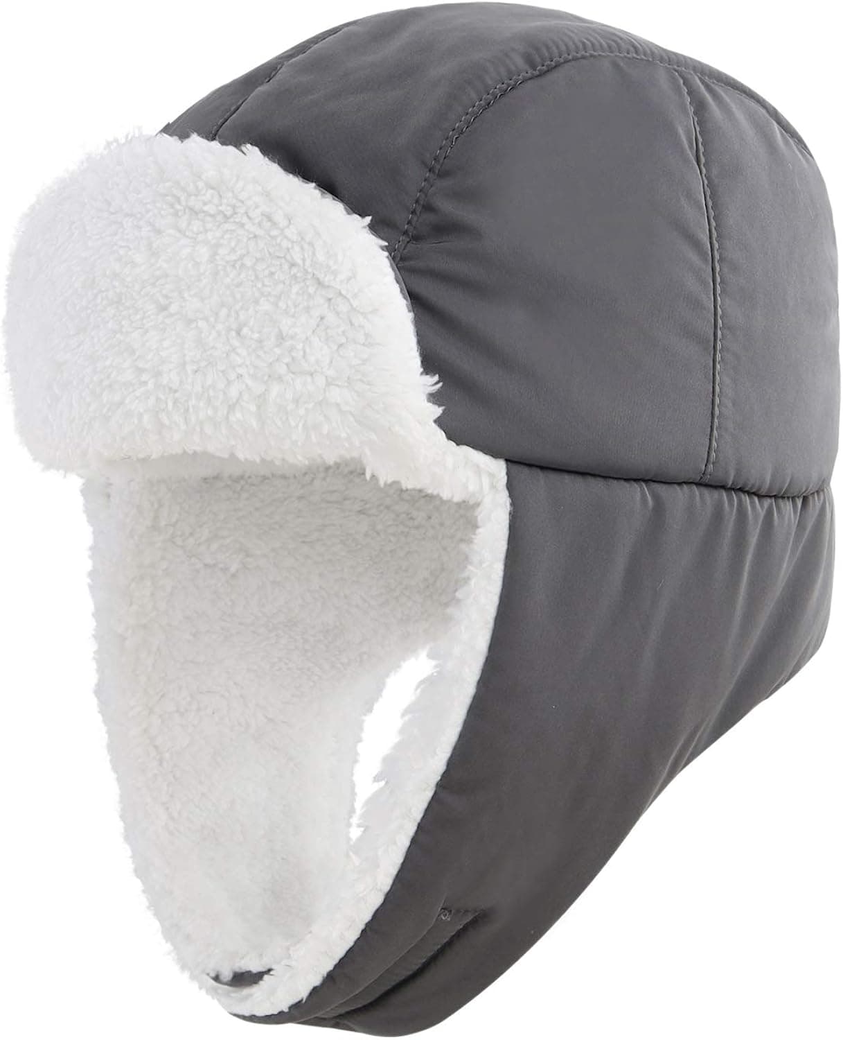 Home Prefer Toddler Boys Girls Sherpa Earflap Hat Kids Winter Hat Snow Ski Hat