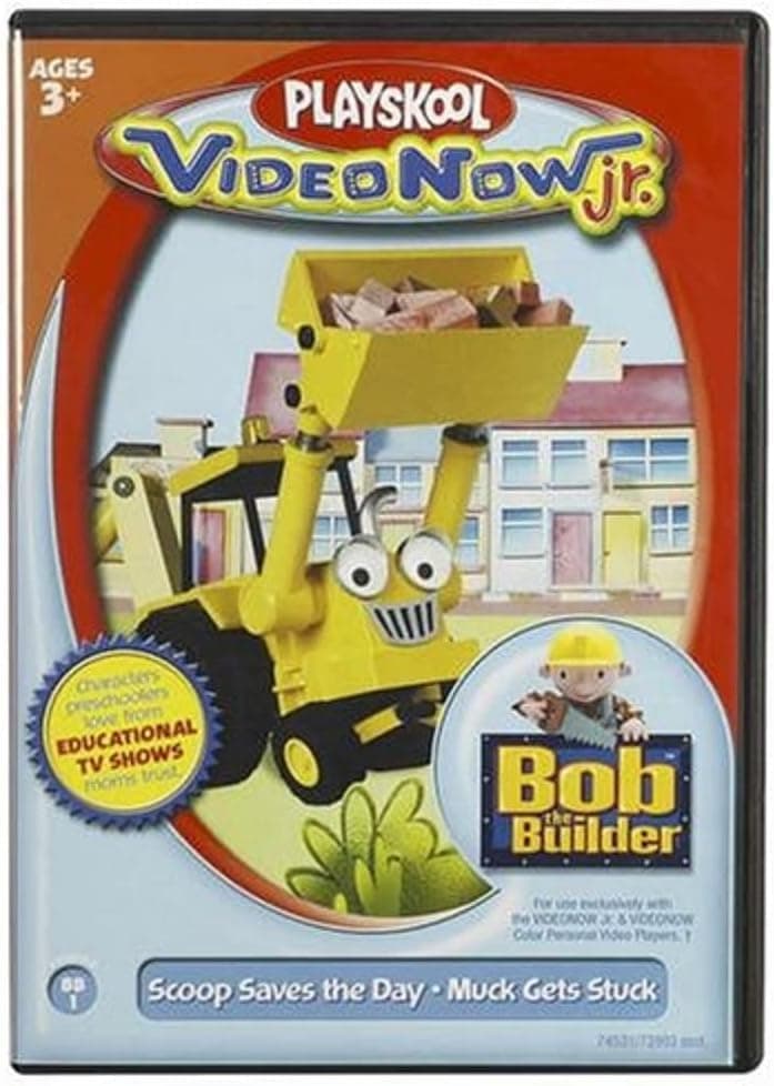 Hasbro Videonow Jr. Personal Video Disc: Bob The Builder #1