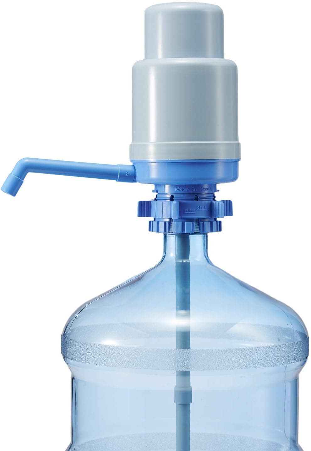 Dolphin Water Pump 8080 - BPA-Free Manual Drinking Water Pump - Fits Most 5-6 Gallon Water Coolers