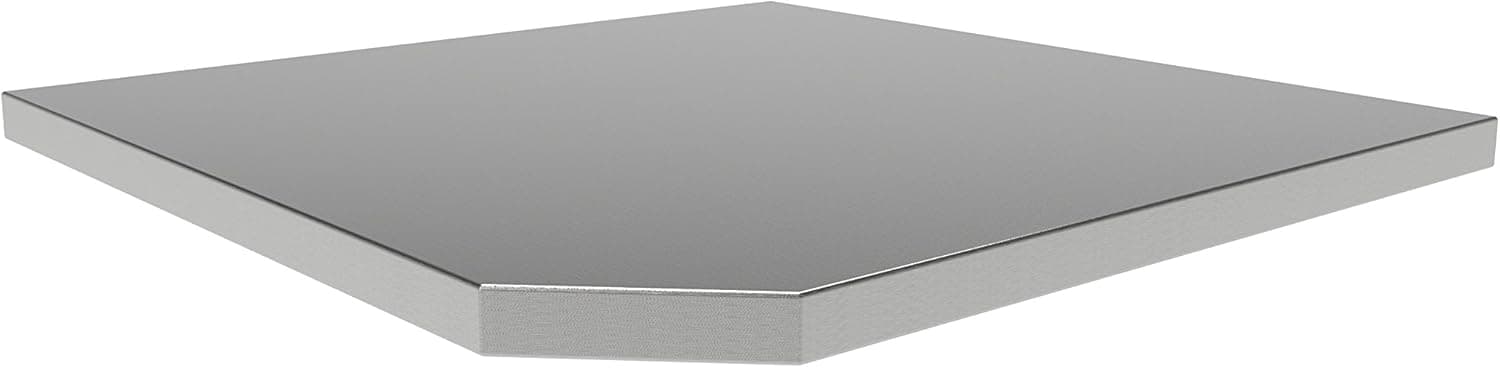 NewAge Products 36173 Bold Series Corner Stainless Steel Worktop