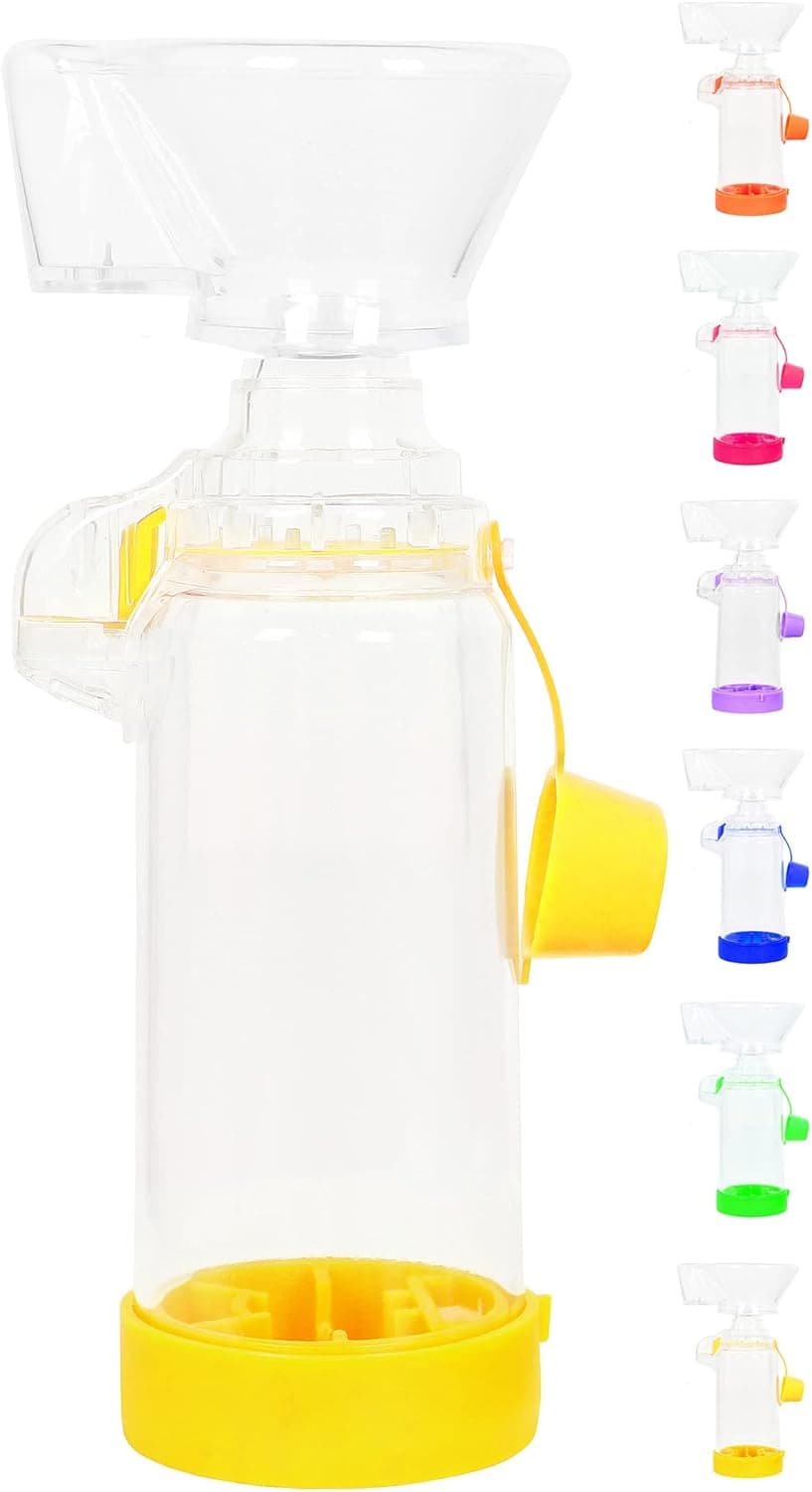 Pertul Spacer for Kids and Adults with 1Mask (Yellow Kids 1Mask)