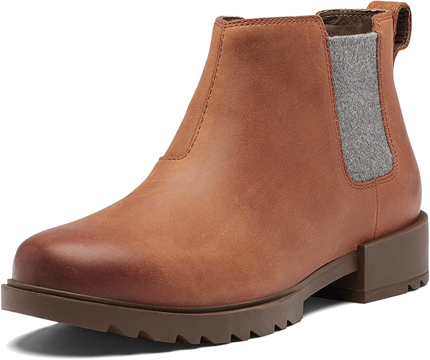Sorel Women's Emelie II Chelsea Boot — Waterproof Leather Rain Boots