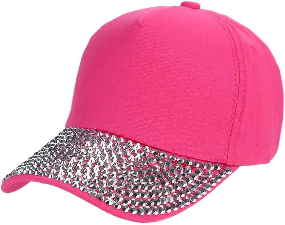 Ztl Studded Rhinestone Baseball Cap Dad Hat Trucker Hat Adjustable Strapback Cap