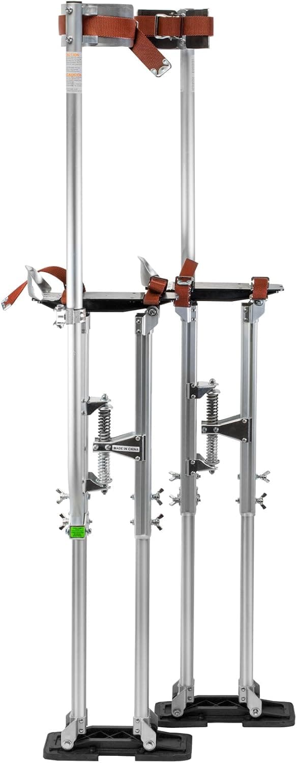 GypTool Pro 36" - 48" Drywall Stilts - Silver