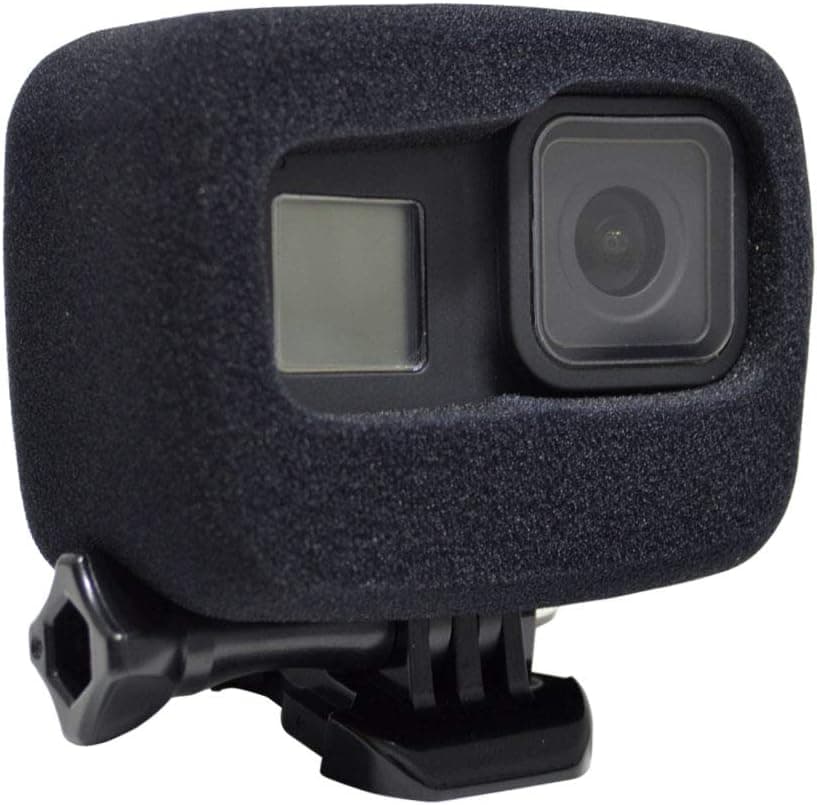 Foam Windslayer Housing Case for GoPro Hero 8 Wind Noise Reduction Sponge Protective Cover Windscreen for Audio Video Recording