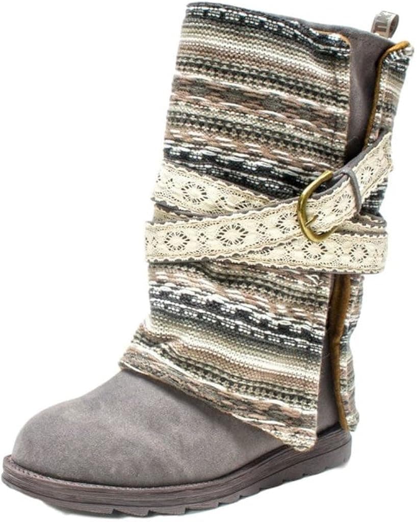 MUK LUKS Women's Nikki Belt Wrapped Boot
