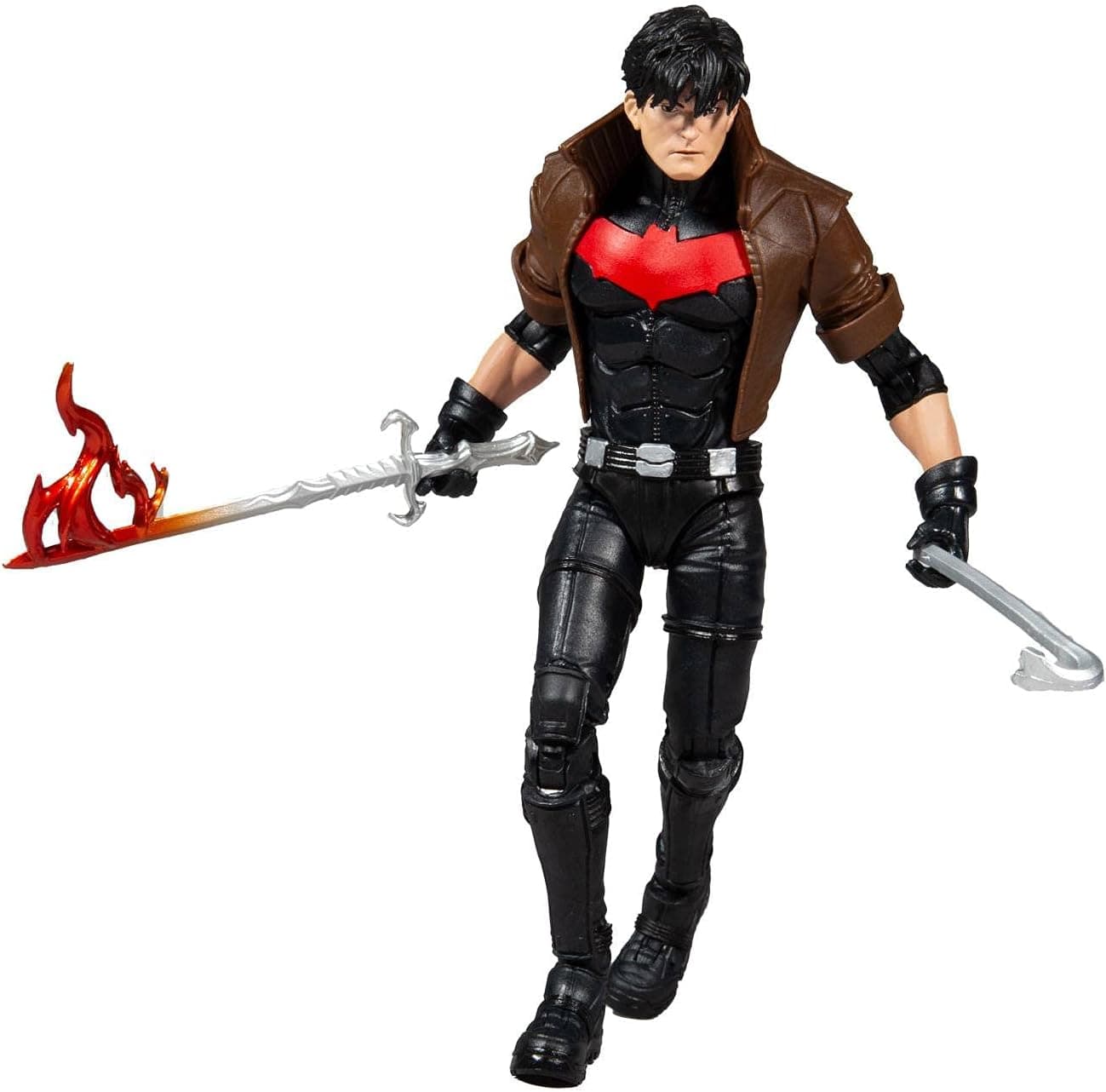 McFarlane DC Multiverse | 7 inch Action Figure | RED Hood Unmasked (Gold Label), 15170-1