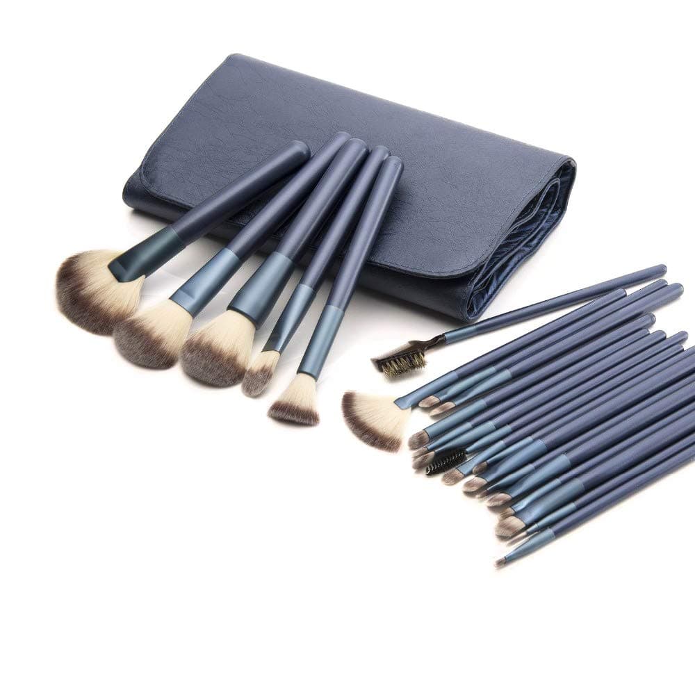 Makeup Brush Set, 22 Piece Professional Cosmetic Brushes Kits Foundation Eyeshadow Brushes with Storage Bag For Girls