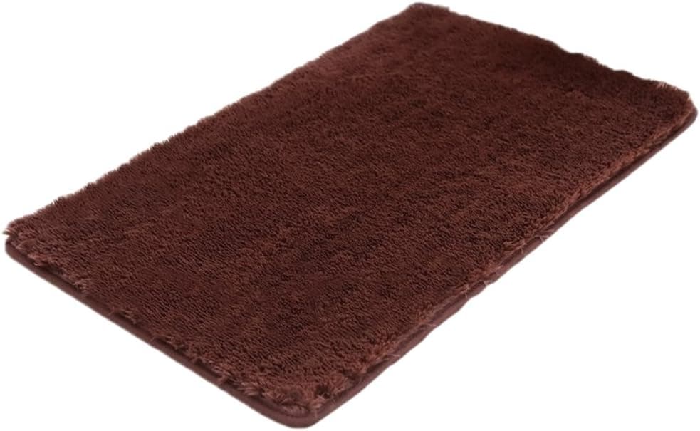 Tingxuan Soft Solid Anti-skid Carpet Living/Dining Bedroom Flokati Shaggy lanital Mat Rugs (D)