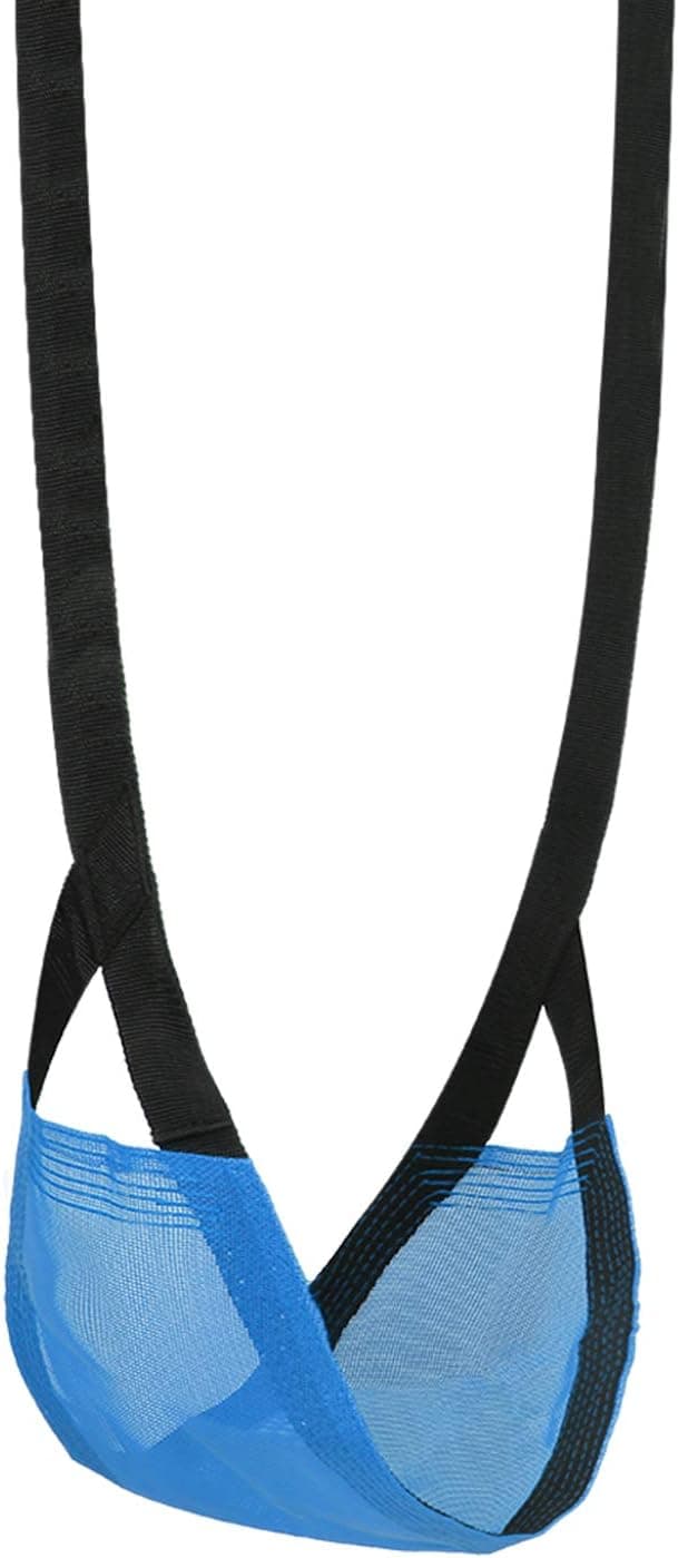 ZIZILAND Portable Kids Sling Tree Swing with 48in Length Adjustable Straps and Safety Belt for Indoor Outdoor Backyard Camping Park Play (Blue)