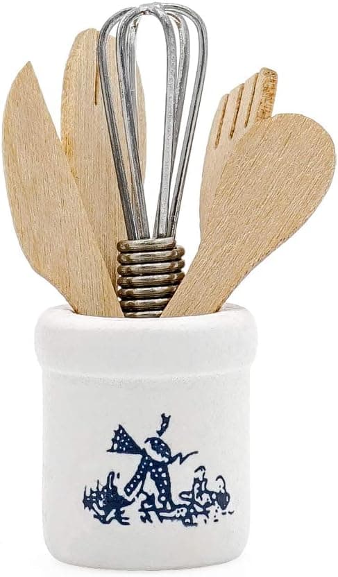 Odoria 1/12 Miniature Kitchen Utensils Baking Whisk Dollhouse Decoration Accessories