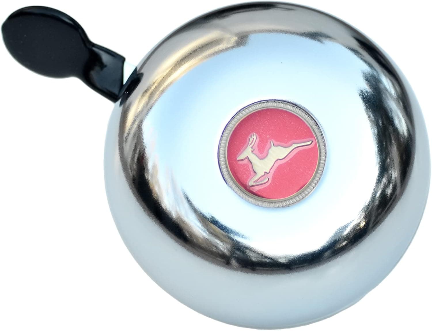 Classic Ding Dong Bike Bell for Adults - Chrome