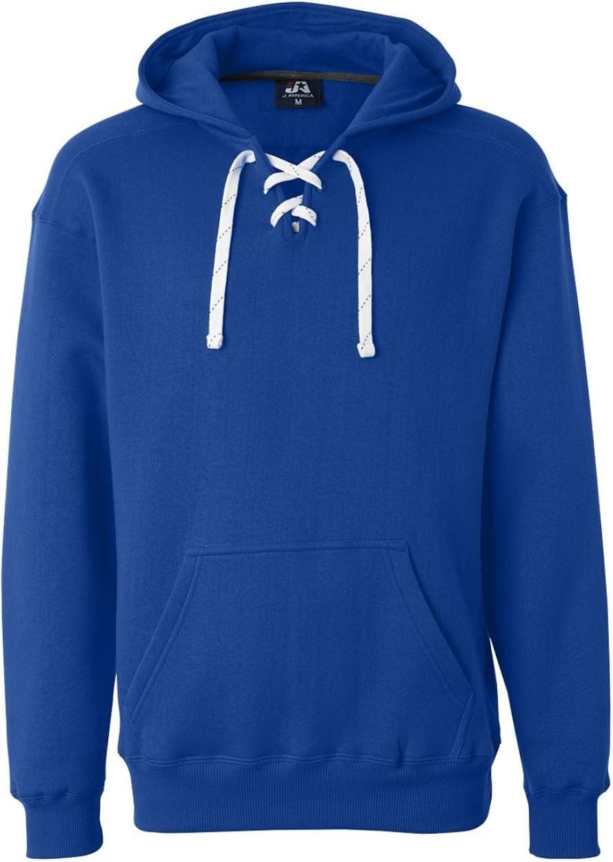 J. America NCAA Mens Sports lace up hoodie sweatshirt