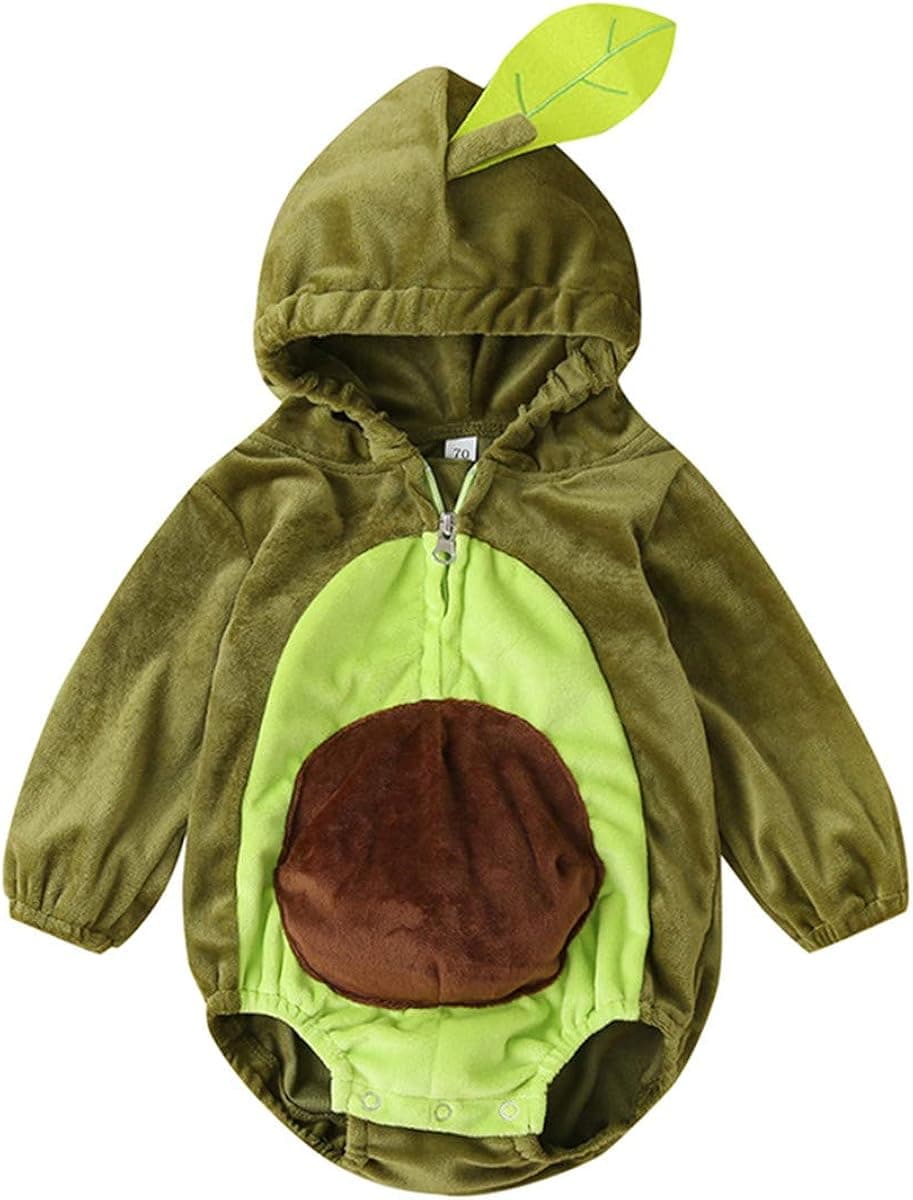 Infant Toddler Baby Halloween Costumes Cute Hoodie Romper Jumpsuit Warm Costume Clothes