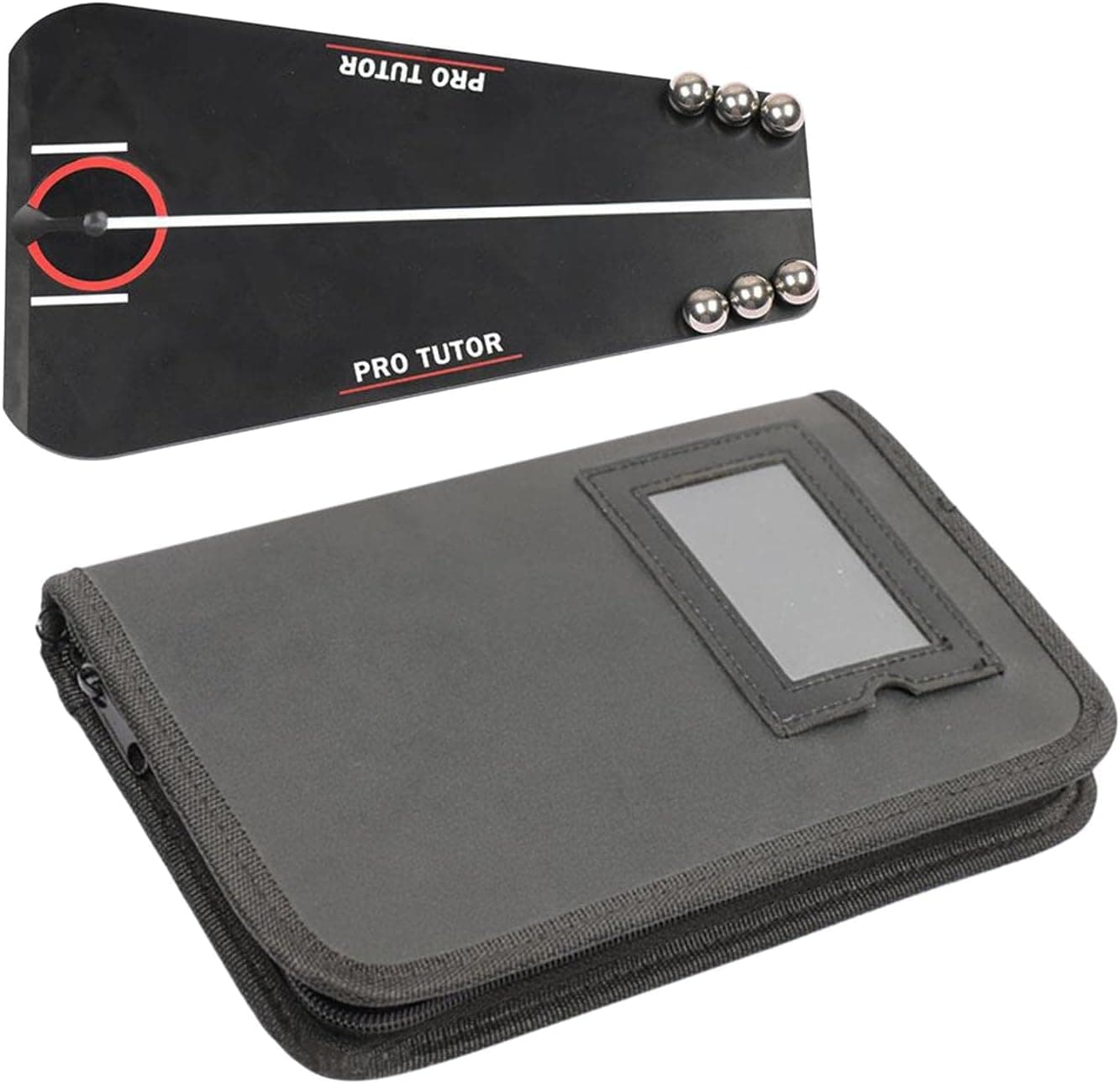 LuDa Golf Putting Trainer Aid Skill-Improve Putt Tutor Accessories Line Corrector