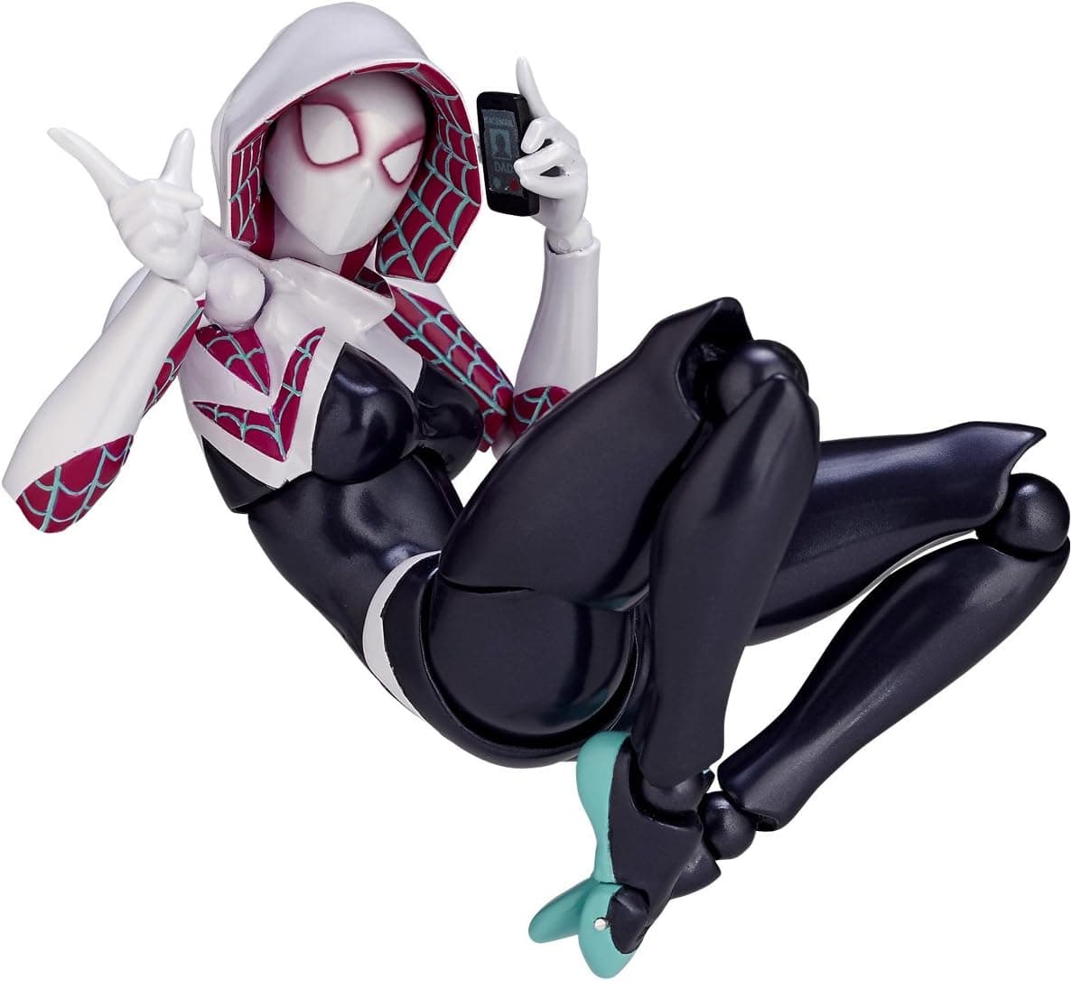 figure complex AMAZING YAMAGUCHI Spider-Gwen Spider Gwen about 155mm ABS & PVC painted action figure Revoltech