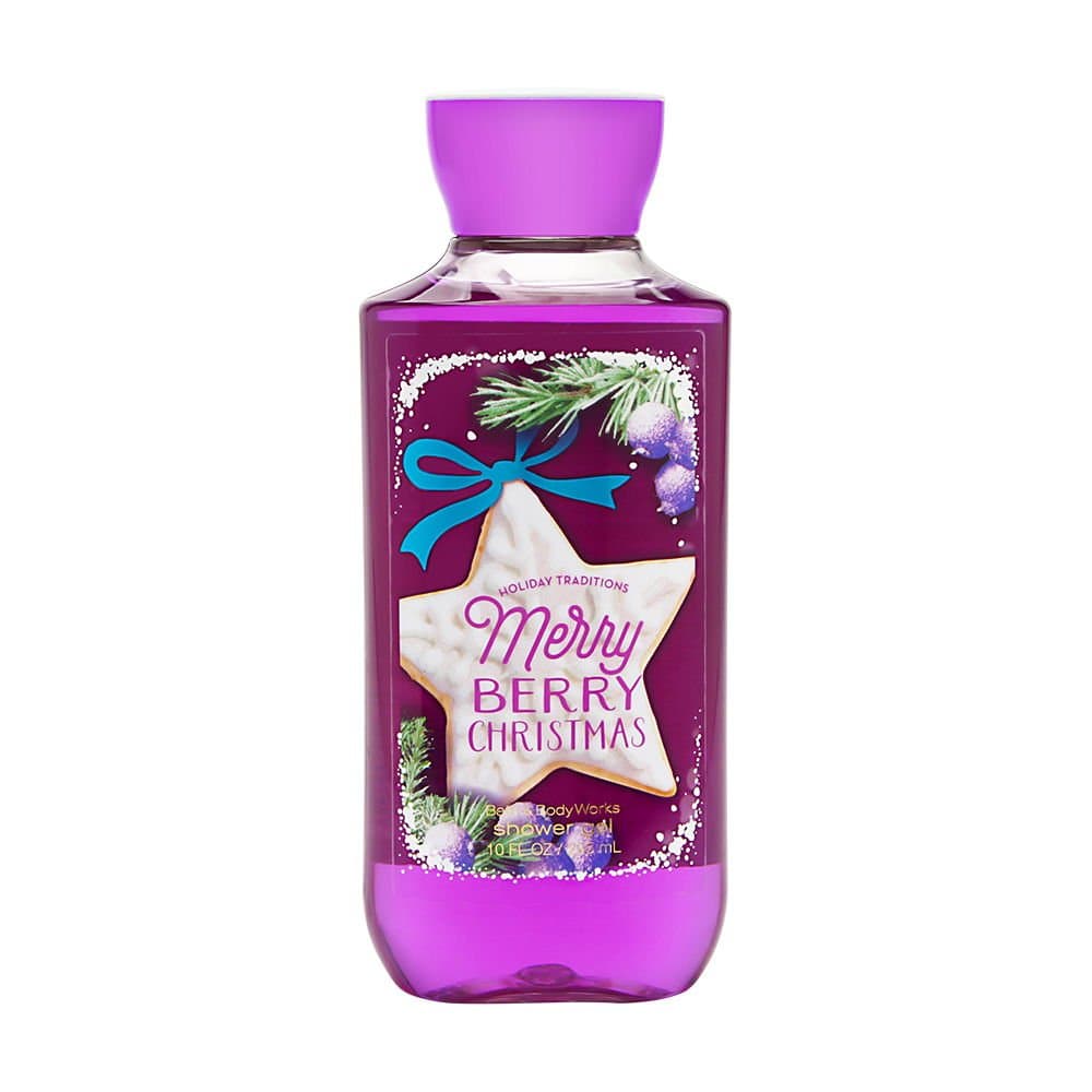 Bath & Body Works Merry Berry Christmas Shea & Vitamin E Shower Gel