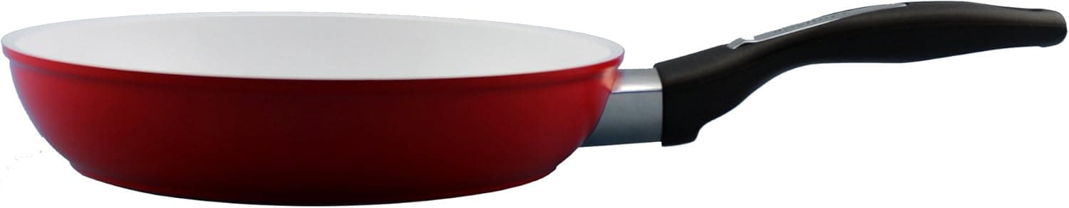 BergHOFF Fry Pan ceramic Non-Stick 10" Red, Large