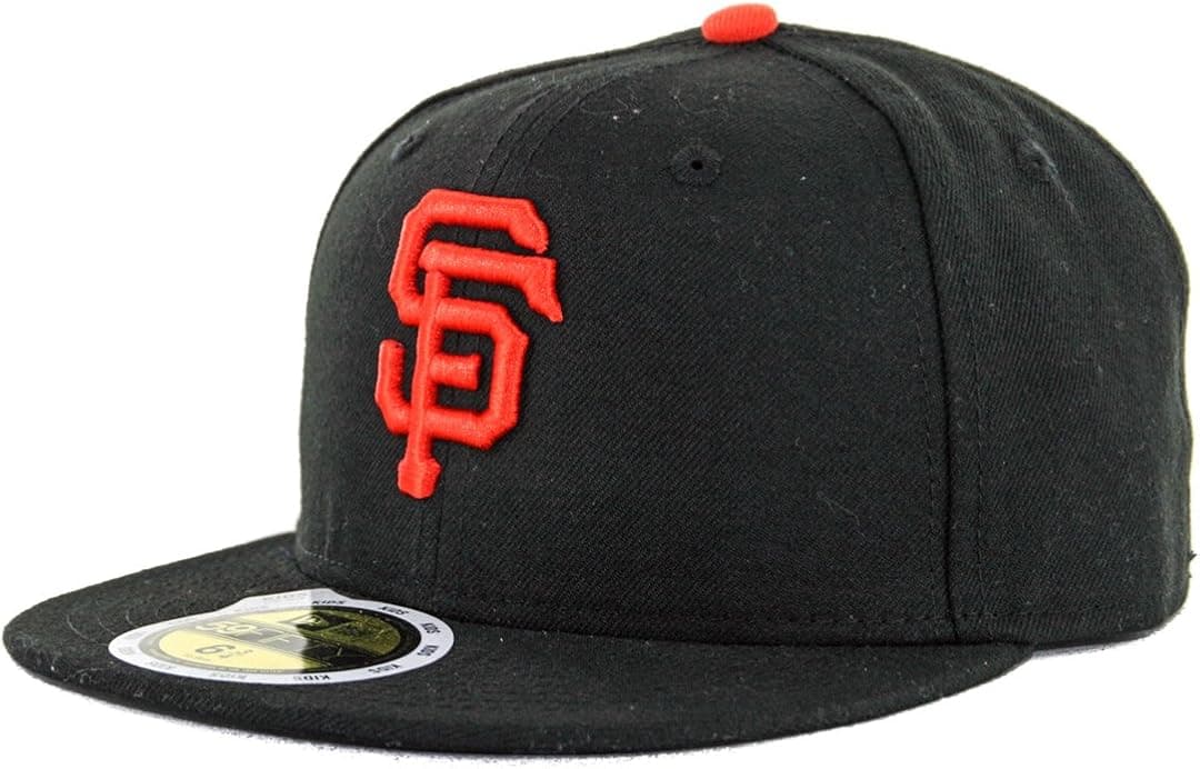 New Era MLB San Francisco Giants Game Youth AC On Field 59Fifty Fitted Cap-638
