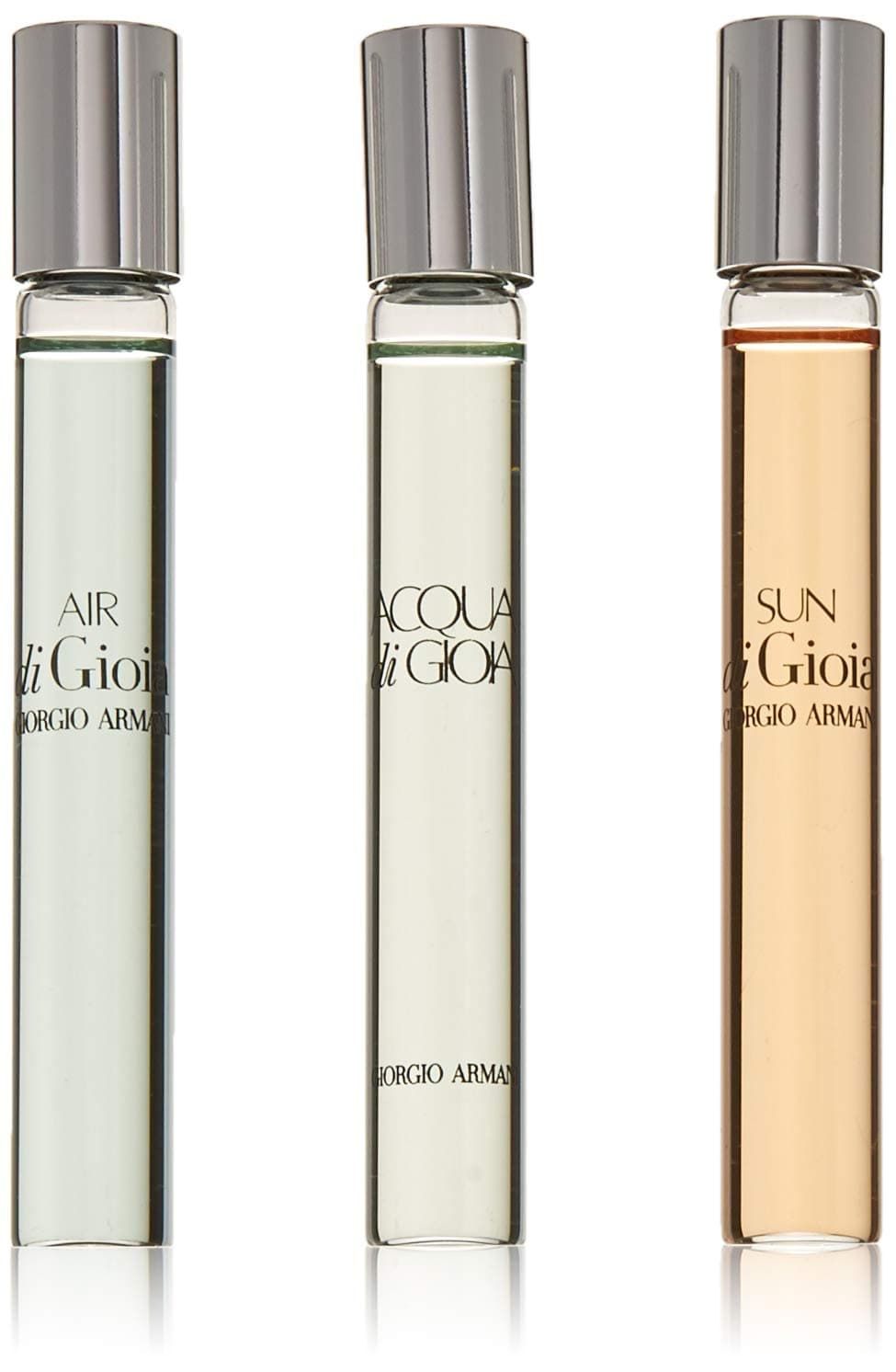 Giorgio Armani 3 Pc Eau de Parfum Rollerball Set: Acqua di Gioia + Air di Gioia + Sun di Gioia