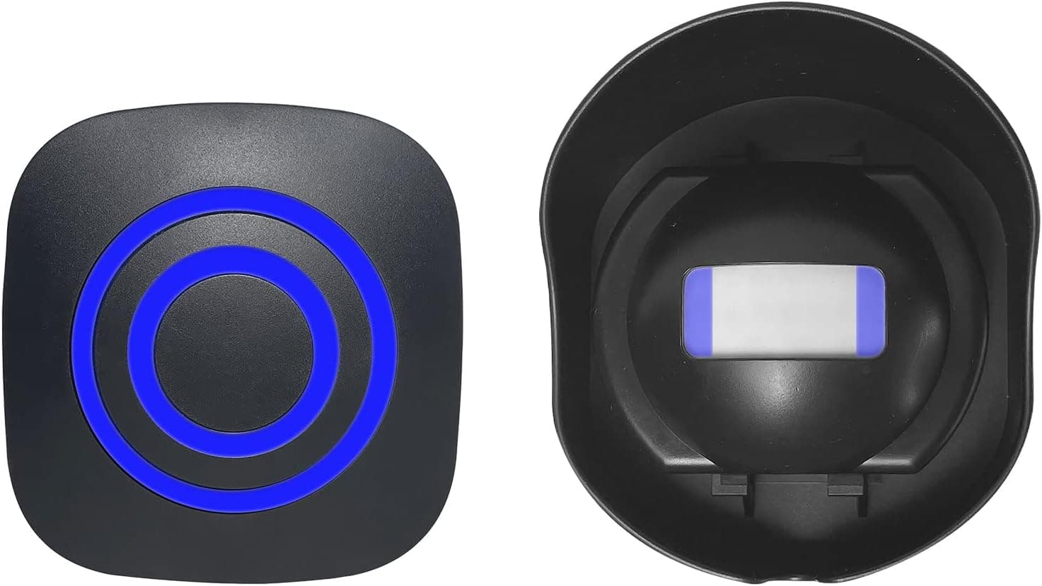 Wireless Driveway Alarms Wireless Outside Weatherproof Waterproof Doorbell Kit, Motion Sensor Alert, Weather Resistant Store Door Entry, 38 Tones & 328ft Wireless Range