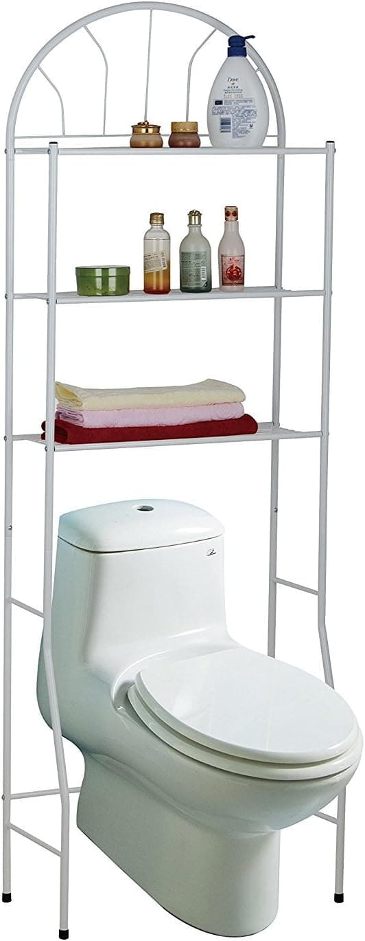 Uniware 3 Shelf Bathroom Space Saver [19002W]