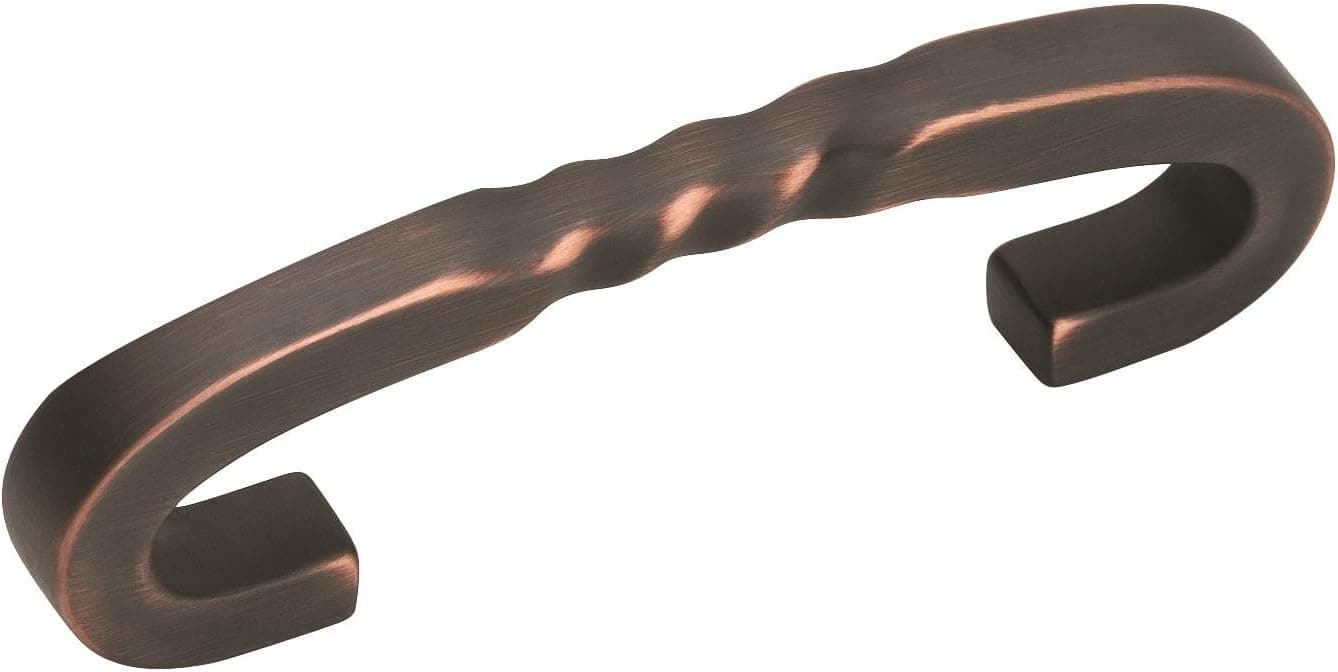 Amerock | Cabinet Pull | Oil Rubbed Bronze | 3 inch (76 mm) Center to Center | Inspirations | 1 Pack | Drawer Pull | Drawer Handle | Cabinet Hardware