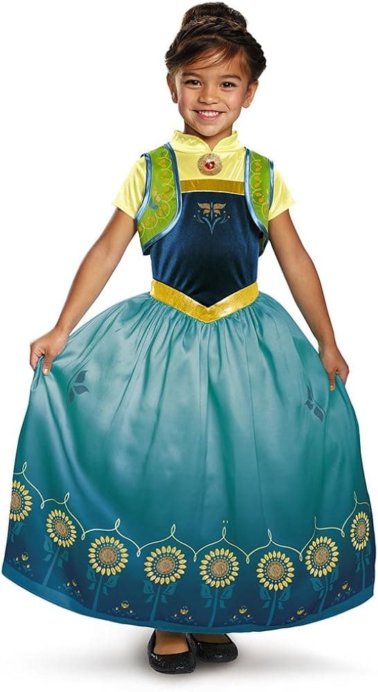 Disguise Anna Frozen Fever Deluxe Costume