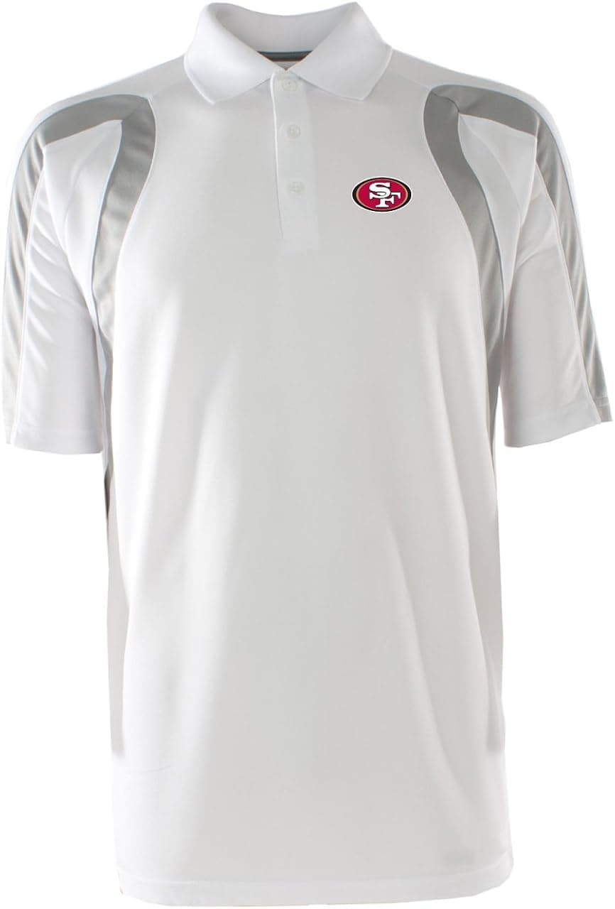 NFL Men's San Francisco 49ers Point Desert Dry Polo Shirt