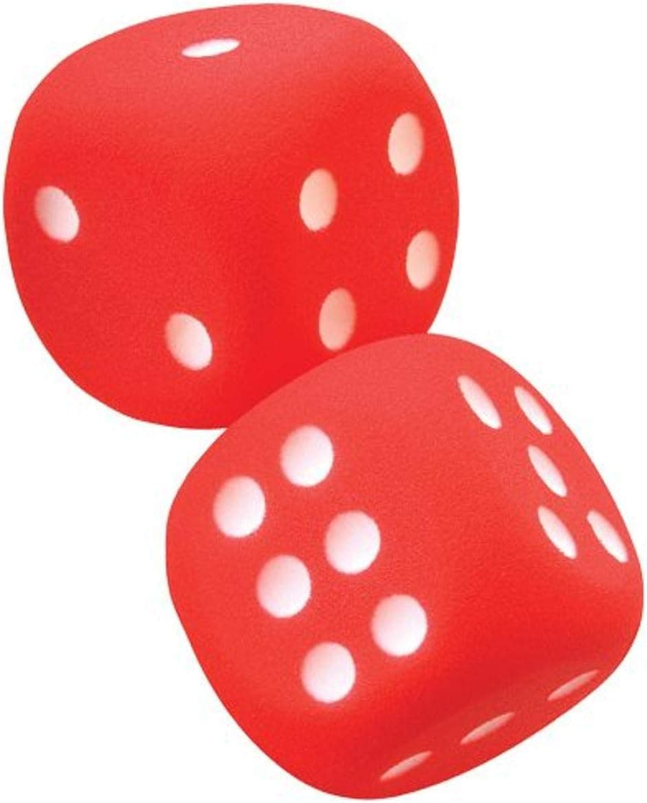 Voit Tuff Coated Foam Dice (One-Pair)
