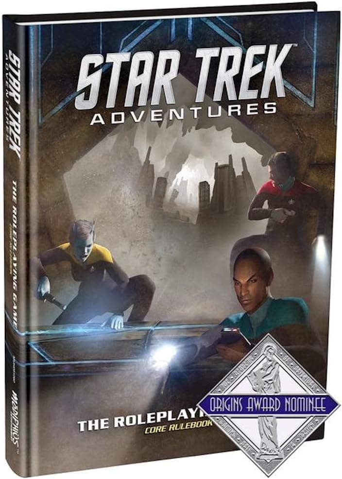 Modiphius Entertainment Star Trek Adventures Core Rulebook RPG for Adults, Family and Kids 13 Years Old and Up (Licensed Sci-Fi RPG)