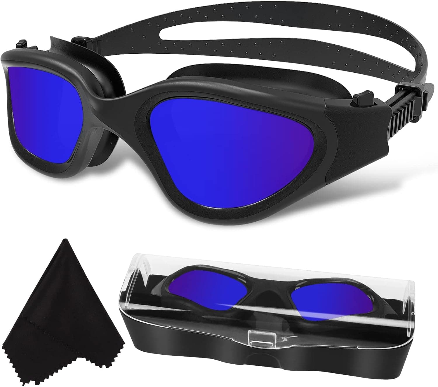 WIN.MAX Polarized Swimming Goggles Swim Goggles Anti Fog Anti UV No Leakage Clear Vision for Men Women Adults Teenagers