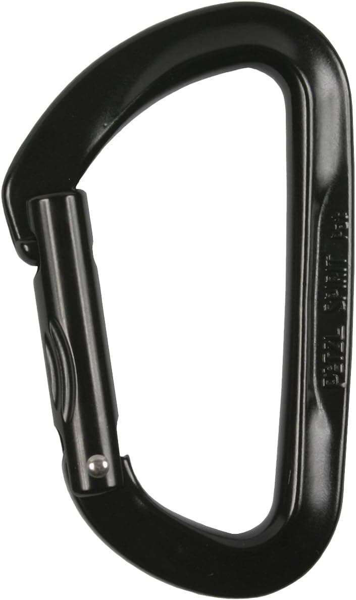 PETZL Pro Spirit Carabiner - Straight Gate - Black