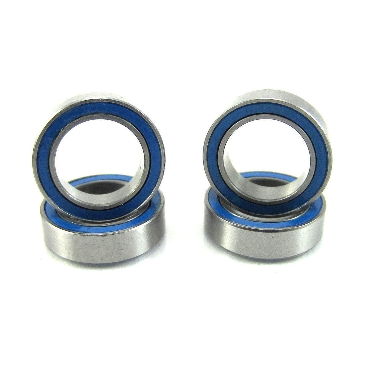 TRB RC 10x15x4mm Ball Bearings ABEC 3 Rubber Seals (4) 6700-2RS-BU
