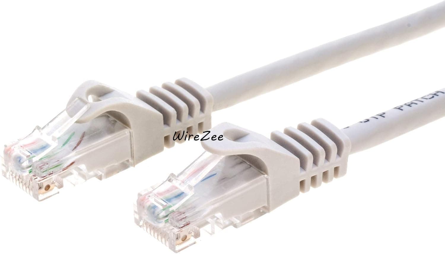 Cat6 Patch Network Cord RJ45 UTP Cable Ethernet (30FT, Gray)