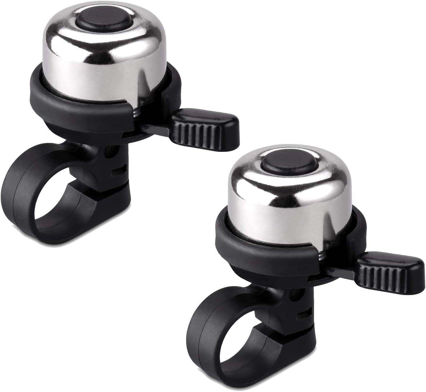 BONMIXC Bike Bell Brass Mini, Clearer Louder Longer Sustained Purer Tone