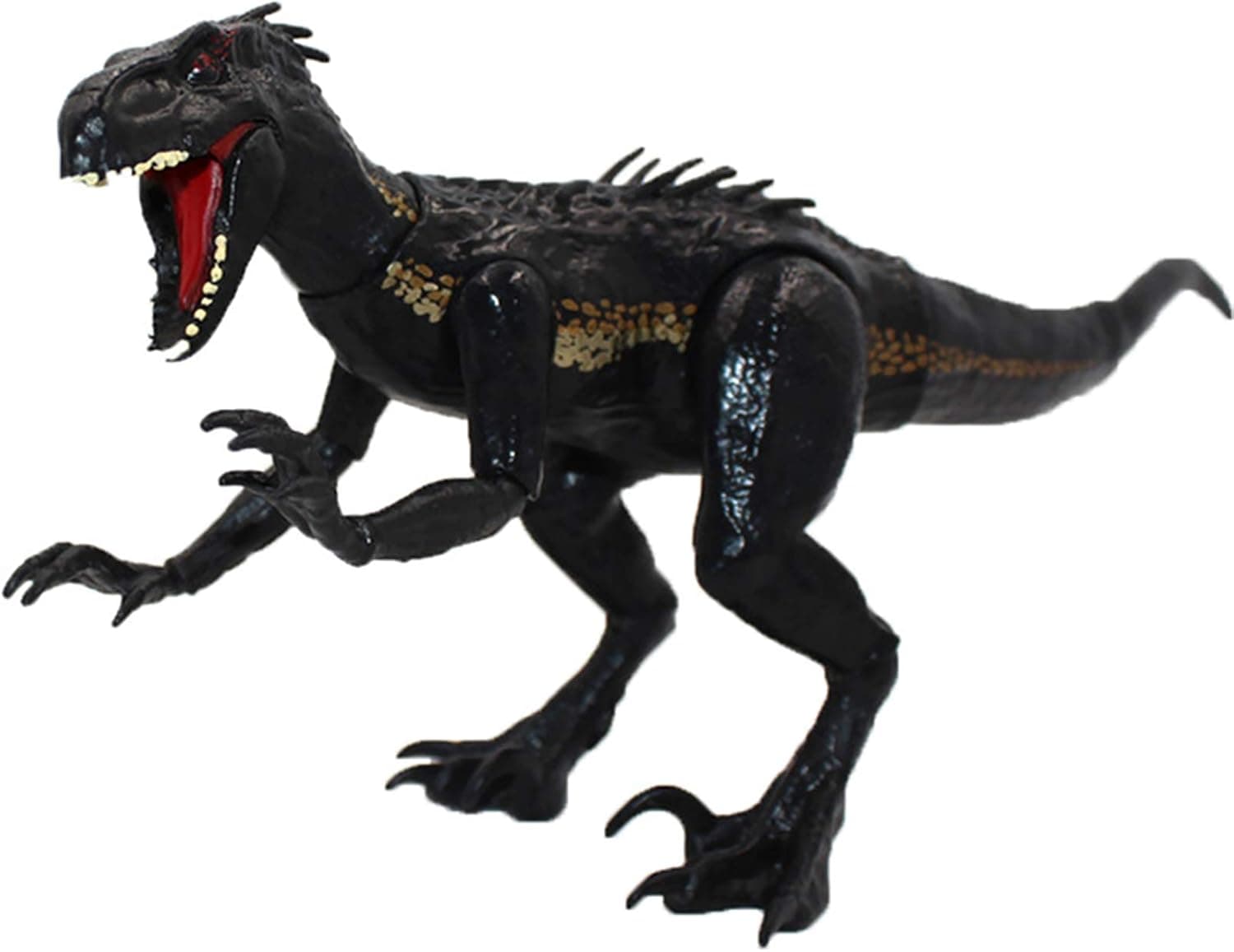 Sunfenle Jurassic Dinosaur Toy 5 Inch Tyrannical Raptor Plastic Dinosaur Figure Movable Joints and Figure Display Stand Educational Model for Kids Age 4 and Up