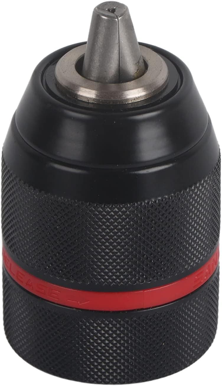 Drill Chuck, Metal Keyless Drill Chuck 1/2-20UNF 13mm Self Locking Drill Chuck Mount Keyless Drill Drill