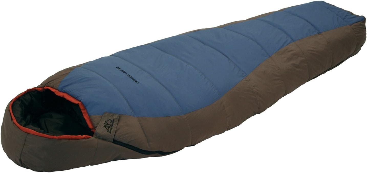 ALPS Mountaineering Crescent Lake Wide Mummy Sleeping Bag (36 x 84-Inch)