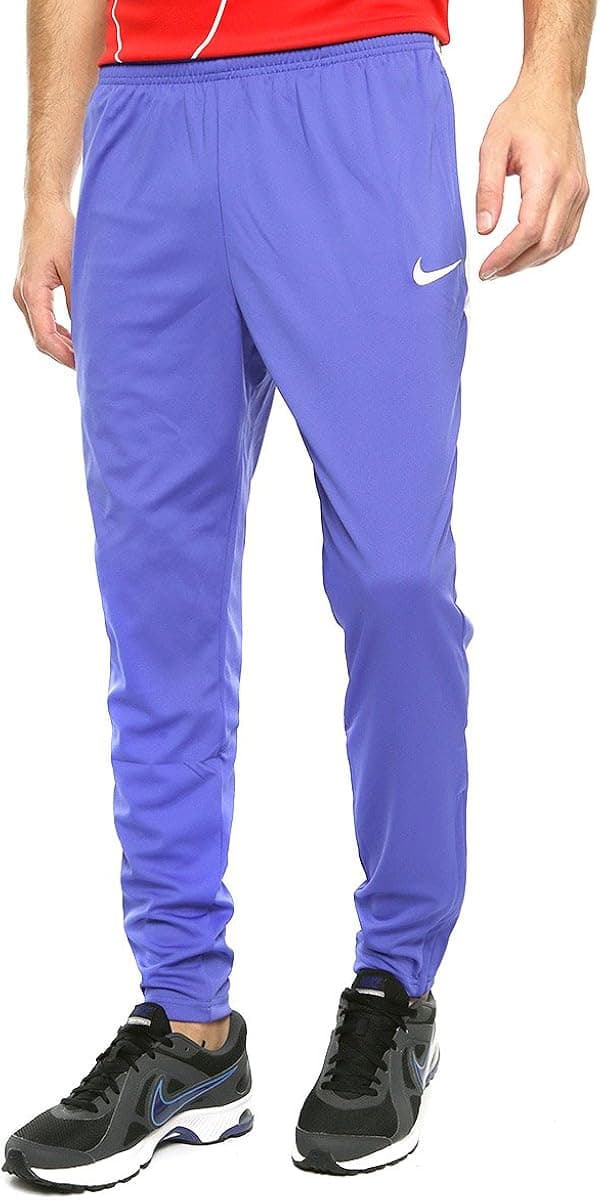 Nike New Men's Dry Academy Football Pants Paramount Blue/White/White Large